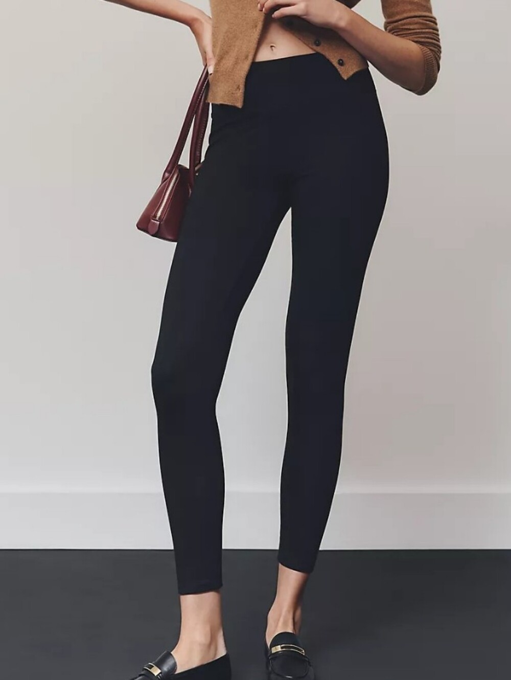 Anthropologie Solid Leggings